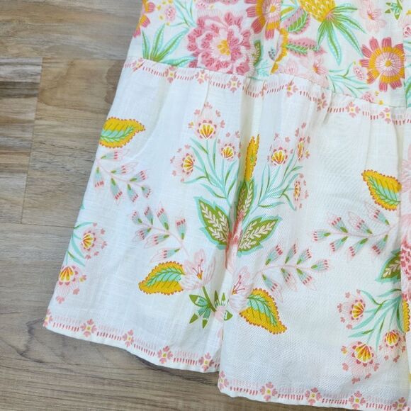 🔸️NWT Rachel Zoe Floral & Pineapple Print Maxi Skirt Size 6 - Picture 9 of 11